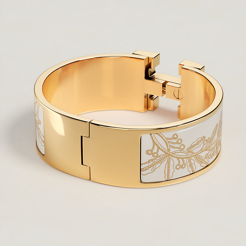Clic Clac H Poste et Cavalerie bracelet | Hermès USA